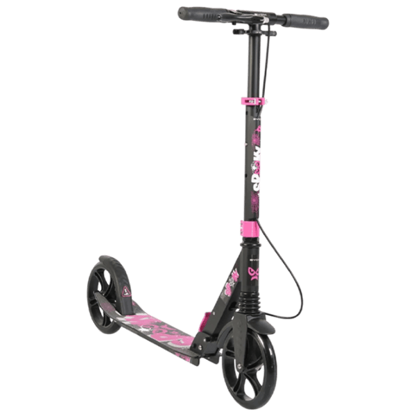 Детский двухколёсный самокат Moni Spooky (MT.124645) 100 кг/ Розовый photo 1