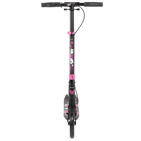 Детский двухколёсный самокат Moni Spooky (MT.124645) 100 кг/ Розовый photo 3