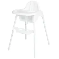 Scaun de masă Babycare Capucine (PRETY8-CCC-UNQ) / 6 luni / White 