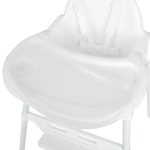 Scaun de masă Babycare Capucine (PRETY8-CCC-UNQ) / 6 luni / White  photo 6