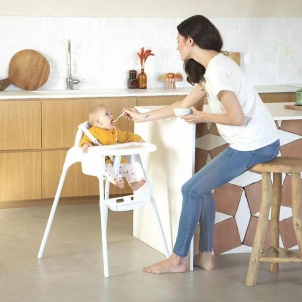 Scaun de masă Babycare Capucine (PRETY8-CCC-UNQ) / 6 luni / White  photo 7