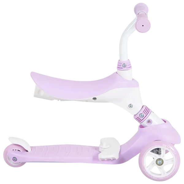 Trotinetă pentru copii cu trei roți Moni Tristar (MT.223426) 50 kg/ Lilac photo 5