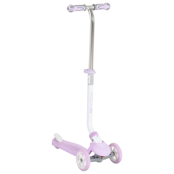 Trotinetă pentru copii cu trei roți Moni Tristar (MT.223426) 50 kg/ Lilac photo 6