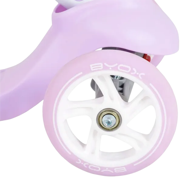 Trotinetă pentru copii cu trei roți Moni Tristar (MT.223426) 50 kg/ Lilac photo 8
