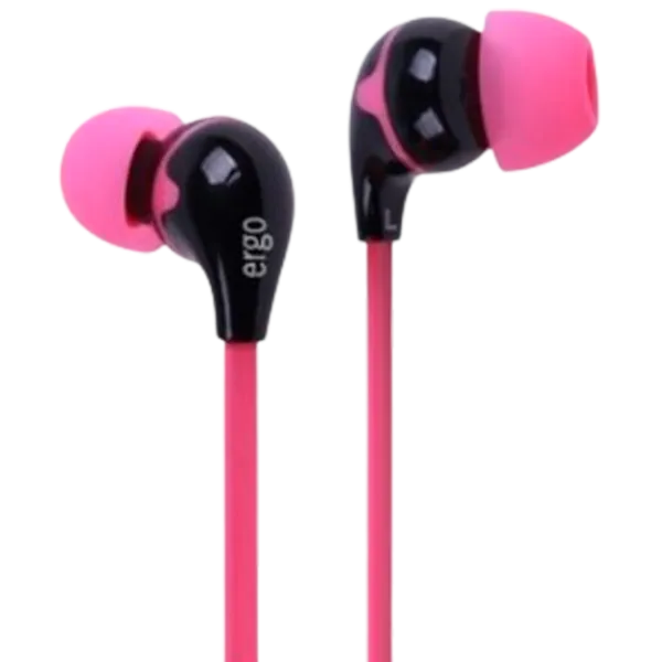 Căști Ergo VT-101 Black Pink Cu fir/ Personal photo 1