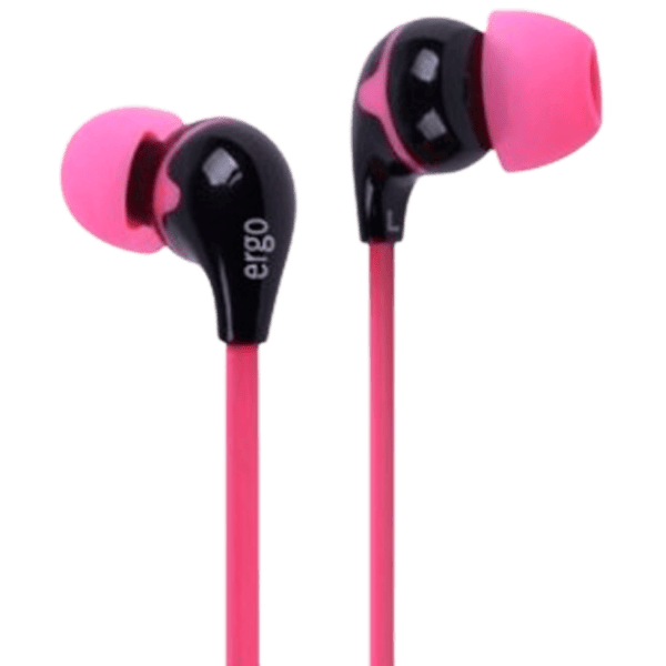 Căști Ergo VT-101 Black Pink Cu fir/ Personal photo 1