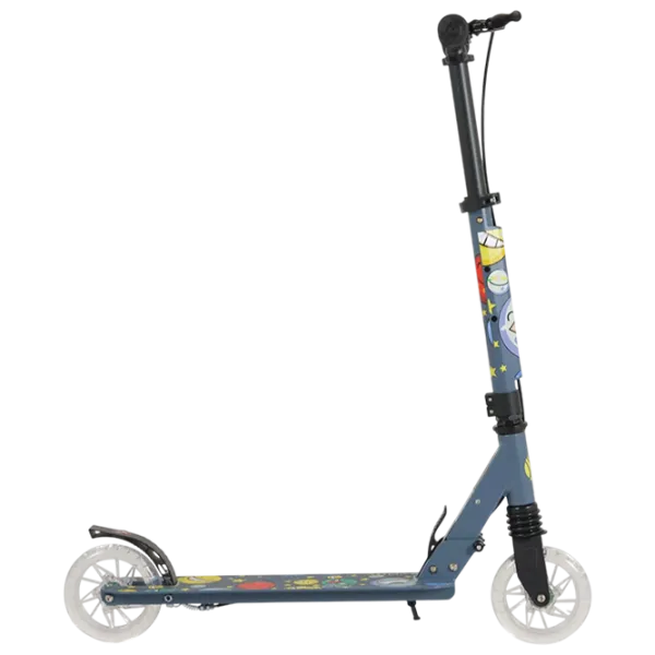 Детский двухколёсный самокат Moni Snazzy (MT.225320) 100 кг/ Серый photo 3
