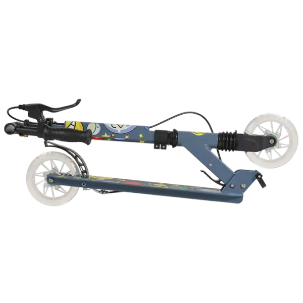 Детский двухколёсный самокат Moni Snazzy (MT.225320) 100 кг/ Серый photo 4