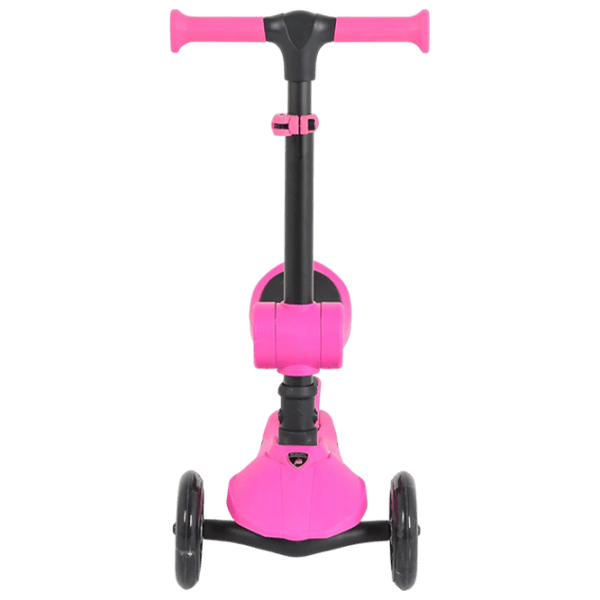Trotinetă pentru copii cu trei roți Moni Lamborghini 2in1 (MT.225318) 50 kg/ Pink photo 2