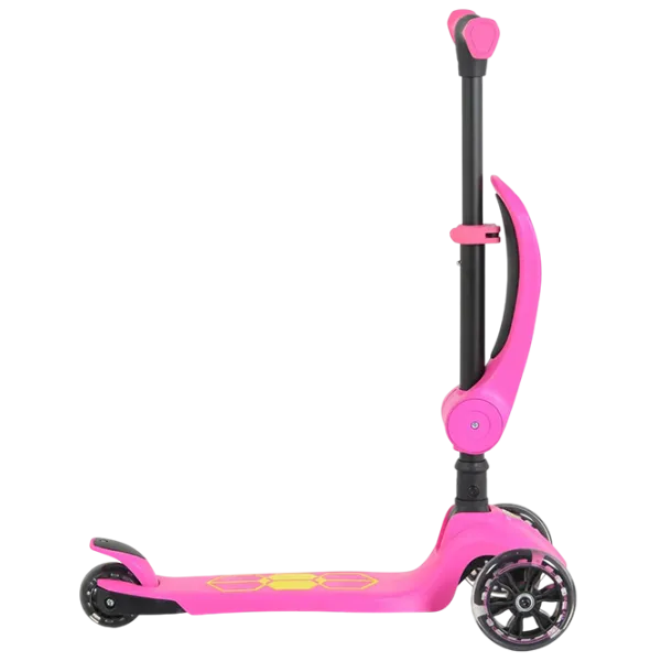 Trotinetă pentru copii cu trei roți Moni Lamborghini 2in1 (MT.225318) 50 kg/ Pink photo 5