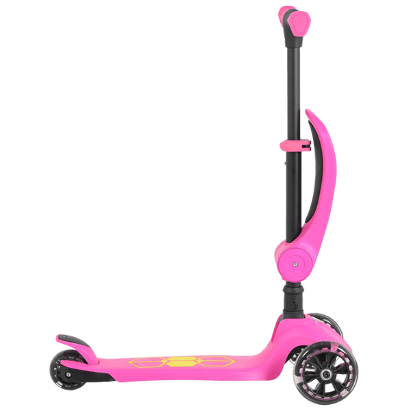 Trotinetă pentru copii cu trei roți Moni Lamborghini 2in1 (MT.225318) 50 kg/ Pink photo 5