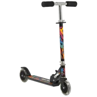 Trotinetă pentru copii cu două roți Moni Magic (MT.104815) 20 kg/ Black