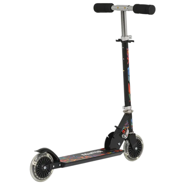 Trotinetă pentru copii cu două roți Moni Magic (MT.104815) 20 kg/ Black photo 3