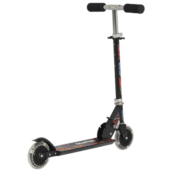Trotinetă pentru copii cu două roți Moni Magic (MT.104815) 20 kg/ Black photo 3