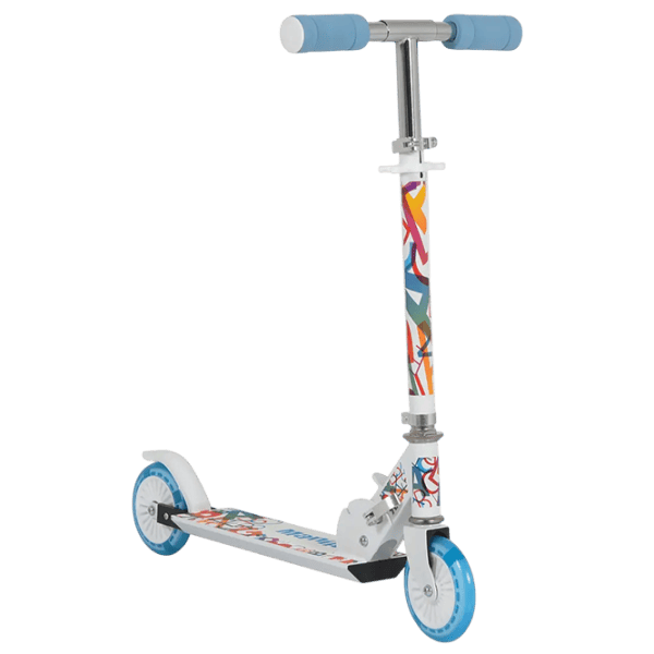 Trotinetă pentru copii cu două roți Moni Magic (MT.104814) 20 kg/ Blue photo 1