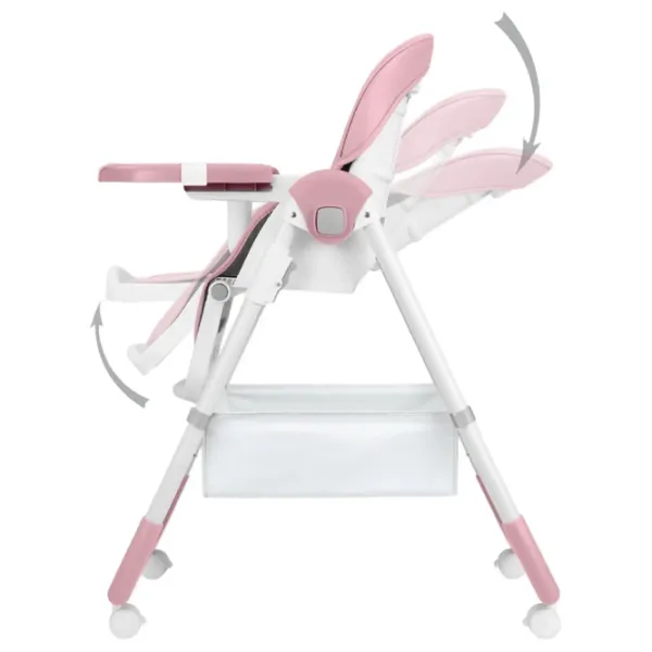 Scaun de masă Kikka Boo Spicy (KB.225086) / 6 luni / Pink  photo 2