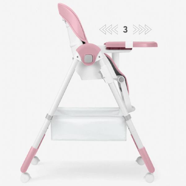 Scaun de masă Kikka Boo Spicy (KB.225086) / 6 luni / Pink  photo 5
