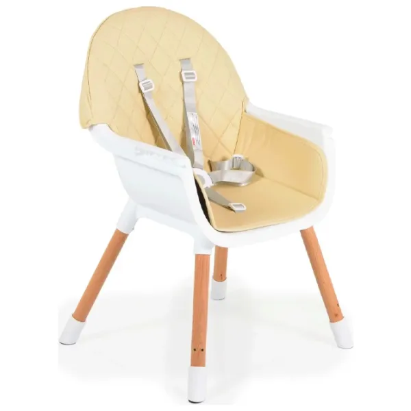 Стульчик для кормления Moni Gelato 2in1 (MT.226469) / 6 месяцев / Бежевый  photo 4