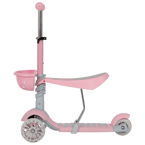 Детский трёхколёсный самокат Moni Bubblegum (MT.104806) 40 кг/ Розовый photo 3