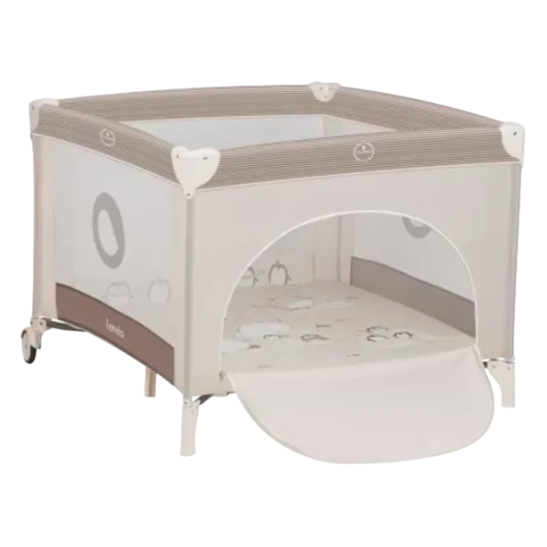 Țarc pentru copii Lionelo Bonnie (LN.122311) 0 luni - 3 ani / Beige photo 1