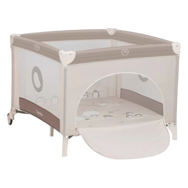 Țarc pentru copii Lionelo Bonnie (LN.122311) 0 luni - 3 ani / Beige photo 1