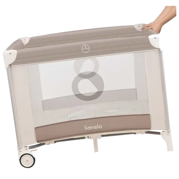Țarc pentru copii Lionelo Bonnie (LN.122311) 0 luni - 3 ani / Beige photo 4