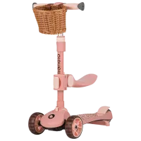 Trotinetă pentru copii cu trei roți Lionelo Franky (LN.122318) 50 kg/ Pink