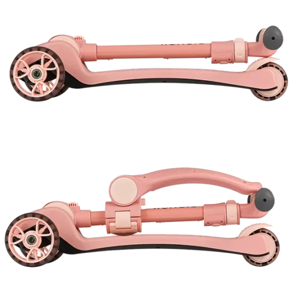 Trotinetă pentru copii cu trei roți Lionelo Franky (LN.122318) 50 kg/ Pink photo 4