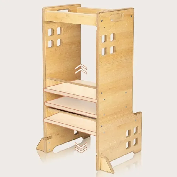 Scaun de masă Lionelo Cass Natural (LN.227998) / 12 luni / Lemn natural  photo 6