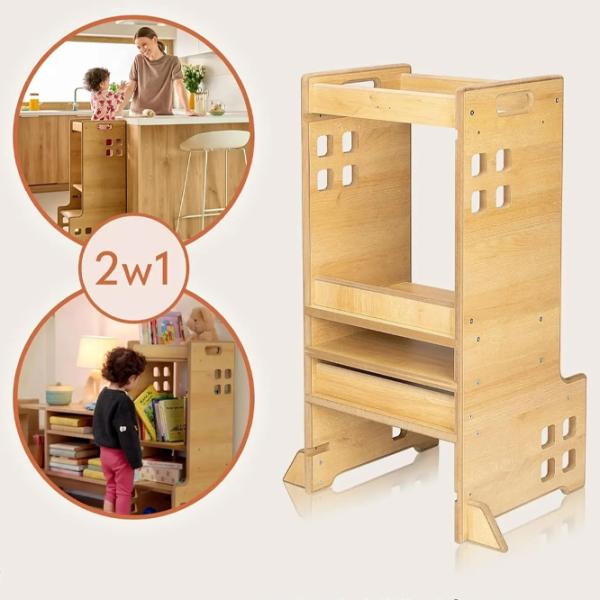 Scaun de masă Lionelo Cass Natural (LN.227998) / 12 luni / Lemn natural  photo 8