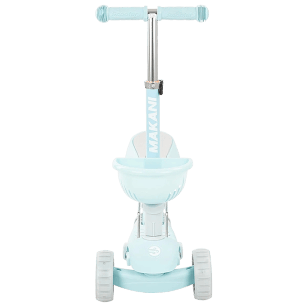 Детский трёхколёсный самокат Kikka Boo Bon Bon 3 in 1 (KB.224406) 50 кг/ Синий photo 2