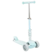 Trotinetă pentru copii cu trei roți Kikka Boo Bon Bon 3 in 1 (KB.224406) 50 kg/ Blue photo 3