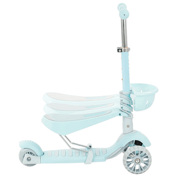 Детский трёхколёсный самокат Kikka Boo Bon Bon 3 in 1 (KB.224406) 50 кг/ Синий photo 4