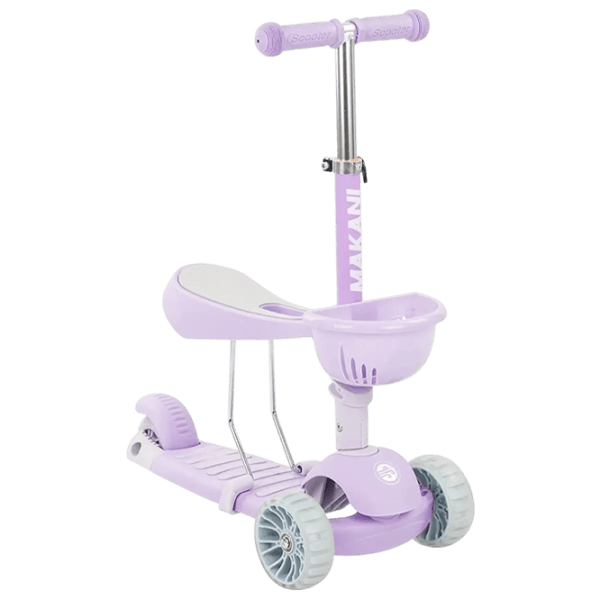 Детский трёхколёсный самокат Kikka Boo Bon Bon 3 in 1 (KB.224407) 50 кг/ Сиреневый photo 1
