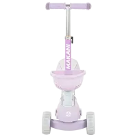 Детский трёхколёсный самокат Kikka Boo Bon Bon 3 in 1 (KB.224407) 50 кг/ Сиреневый photo 2