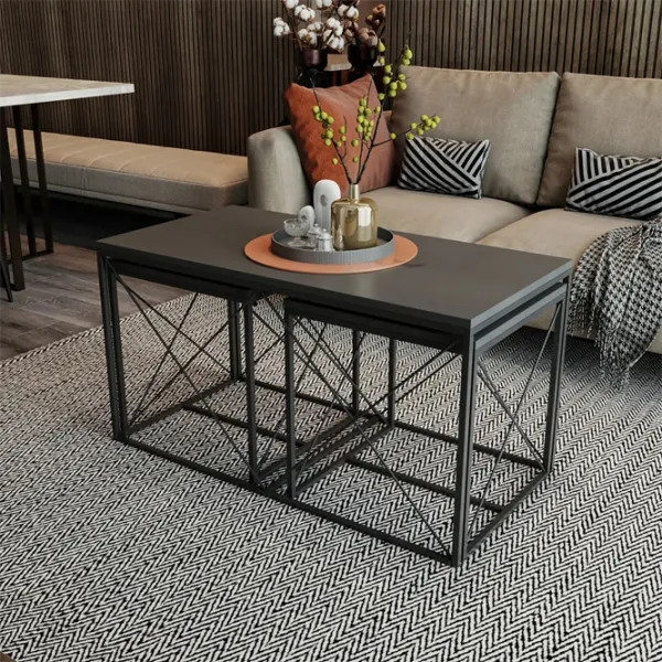 Măsuță de cafea Trendy DEFNE GTR000720 Anthracite photo 3