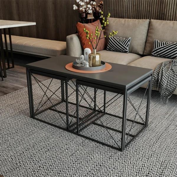 Măsuță de cafea Trendy DEFNE GTR000720 Anthracite photo 3