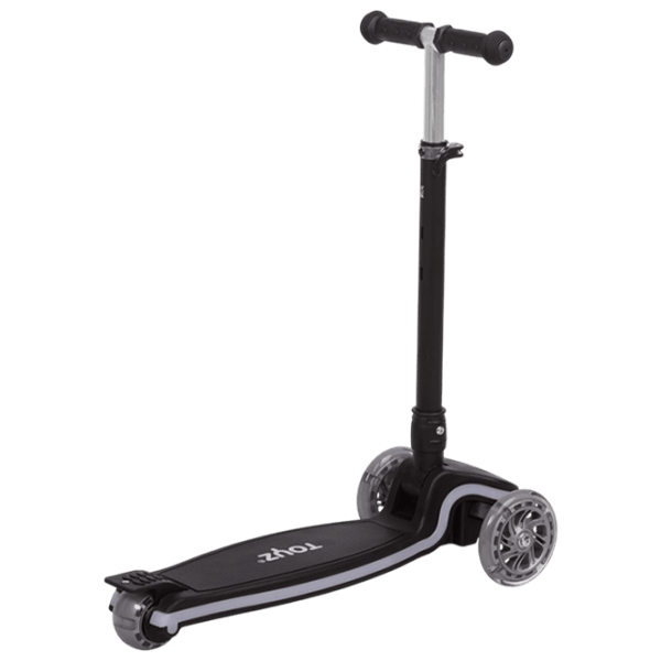 Детский трёхколёсный самокат Caretero Carbon (TOYZ-04060) 50 кг/ Черный photo 2