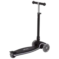 Trotinetă pentru copii cu trei roți Caretero Carbon (TOYZ-04060) 50 kg/ Black photo 2