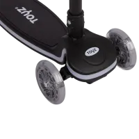 Trotinetă pentru copii cu trei roți Caretero Carbon (TOYZ-04060) 50 kg/ Black photo 5