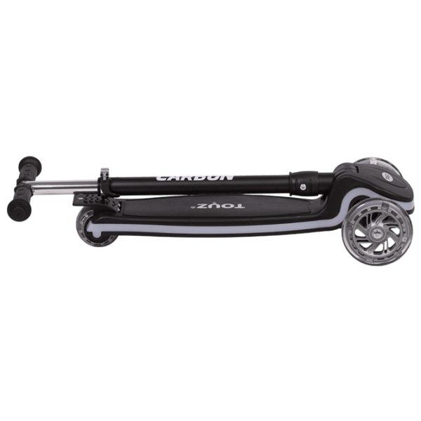 Детский трёхколёсный самокат Caretero Carbon (TOYZ-04060) 50 кг/ Черный photo 7