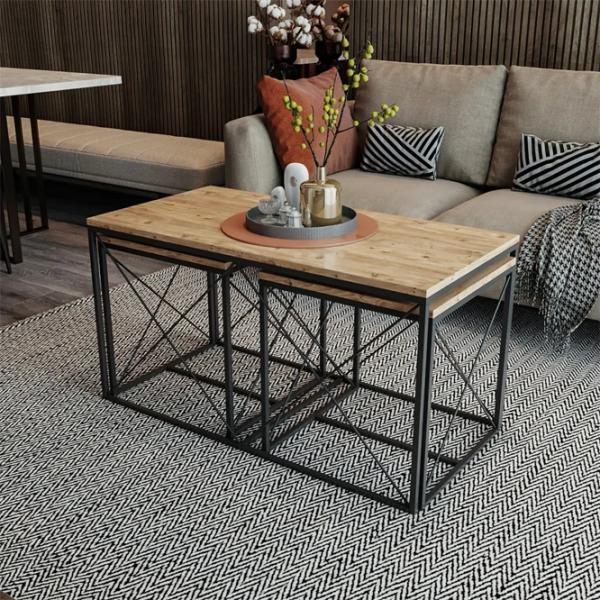 Măsuță de cafea Trendy DEFNE GTR000721 Pin Atlantic photo 3