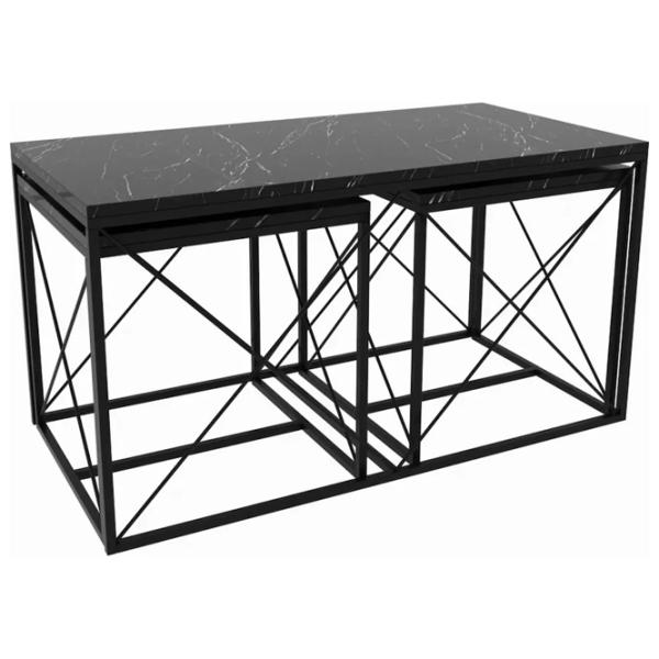 Măsuță de cafea Trendy DEFNE GTR000722 Marmura Black photo 1