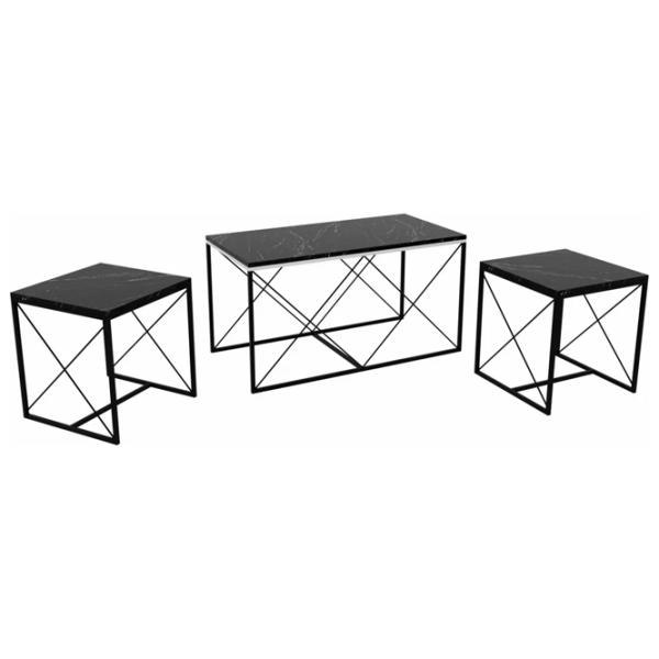 Măsuță de cafea Trendy DEFNE GTR000722 Marmura Black photo 4