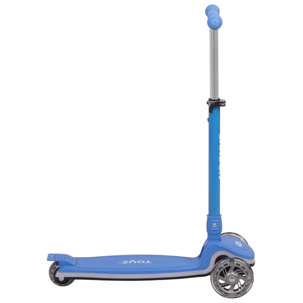 Trotinetă pentru copii cu trei roți Caretero Carbon (TOYZ-04061) 50 kg/ Blue photo 4