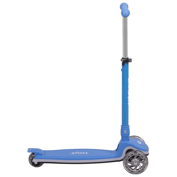 Trotinetă pentru copii cu trei roți Caretero Carbon (TOYZ-04061) 50 kg/ Blue photo 4