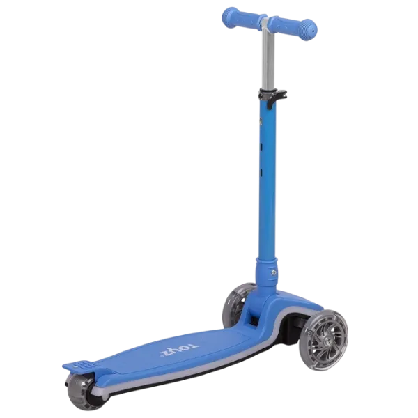 Trotinetă pentru copii cu trei roți Caretero Carbon (TOYZ-04061) 50 kg/ Blue photo 5
