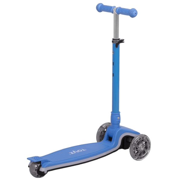 Trotinetă pentru copii cu trei roți Caretero Carbon (TOYZ-04061) 50 kg/ Blue photo 5