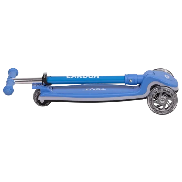 Trotinetă pentru copii cu trei roți Caretero Carbon (TOYZ-04061) 50 kg/ Blue photo 6