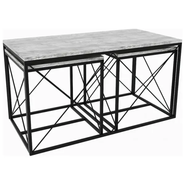 Măsuță de cafea Trendy DEFNE GTR000723 Light Gray photo 1